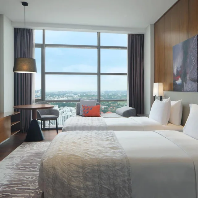 غرفة تنفيذية بسريرين منفصلين مع دخول صالة النادي، Le Meridien Petaling Jaya (ex New World Petaling Jaya) 2/10