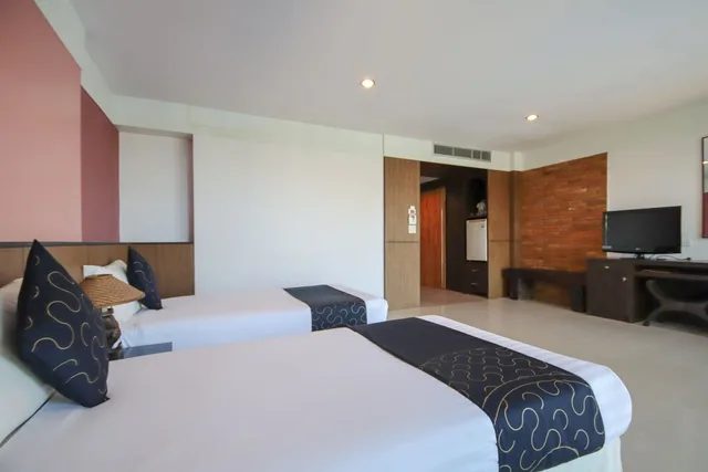 غرفة ديلوكس بسريرين منفصلين بإطلالة على البحر، Ananda Lanta Resort 3/10