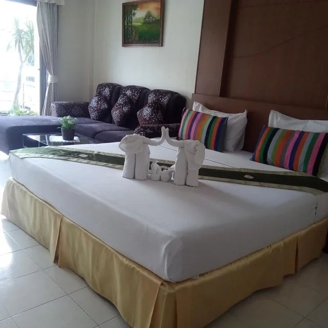 غرفة سوبيريور ديلوكس بسرير مزدوج أو سريرين منفصلين، Seaview Hotel Sriracha 5/10