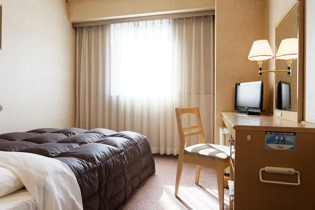 غرفة بسرير مزدوج، Kurume Washington Hotel Plaza 2/2