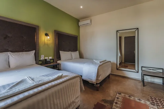 غرفة ديلوكس بسريرين مزدوجين، Hotel Boutique La Casona by Kavia 4/8