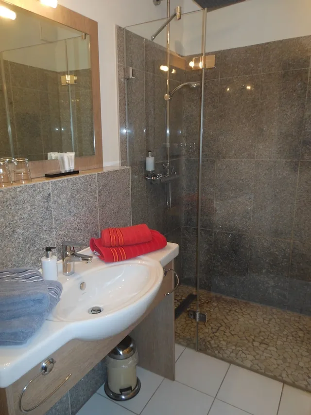 شقة بسرير مزدوج وسرير فردي بغرفة نوم واحدة، Landhaus Hammoor - Guest House 9/10