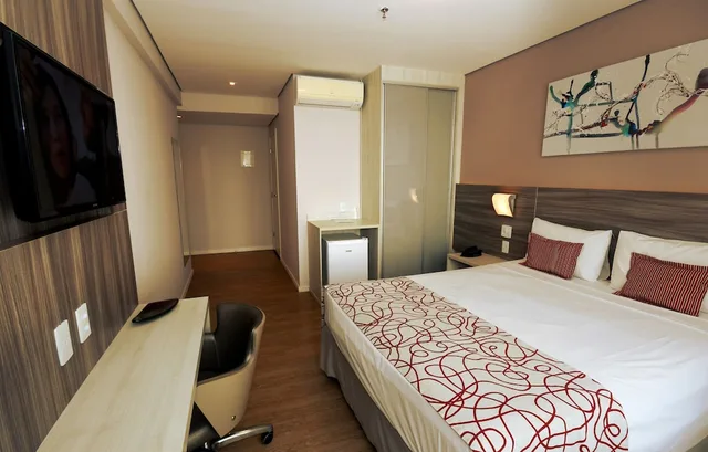 غرفة ديلوكس بسرير كينج، Bristol Itabira Hotel 1/1