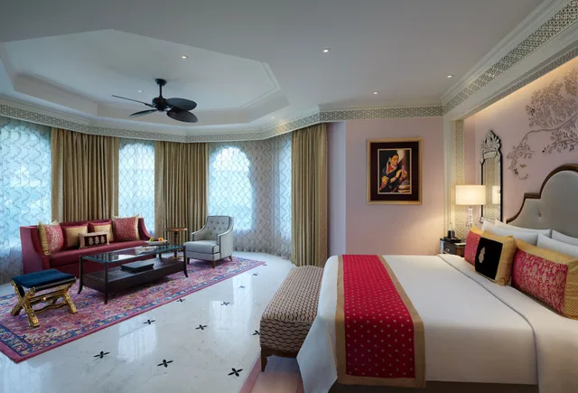 Palace, Suite, King Bed، The Leela Palace Jaipur 4/7