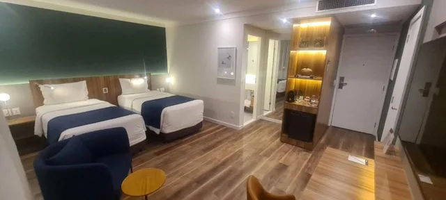غرفة بزنس بريميير بسريرين منفصلين، Blue Tree Premium Faria Lima 2/3