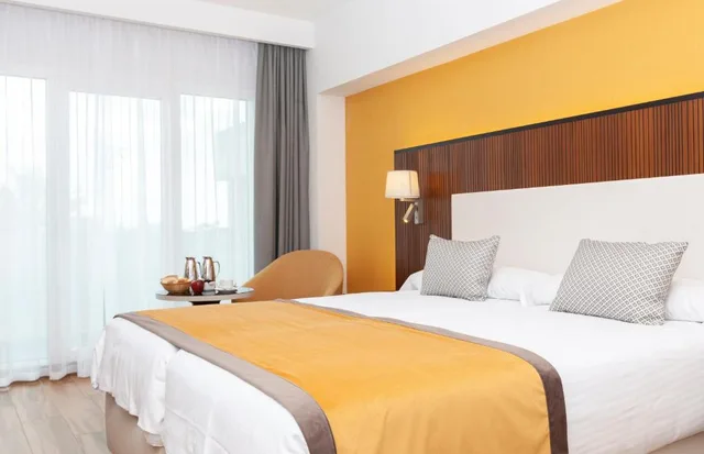 غرفة سوبيريور بسرير مزدوج أو سريرين منفصلين بإطلالة على المسبح، Alanda Hotel Marbella 1/2