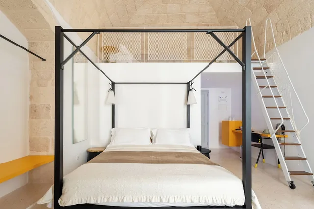 غرفة فاخرة بسرير كوين، Donna Domenica Boutique Suites 2/10