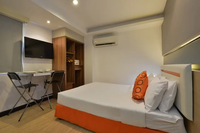 غرفة ديلوكس بسرير كوين، Arawana Express Phrom Phong (ex. Icheck Inn Regency Sukhumvit) 4/10