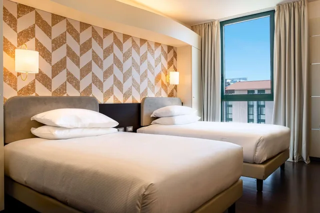 غرفة بسرير فردي، DoubleTree by Hilton Milan Malpensa 3/6