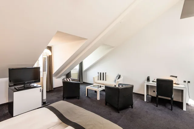 غرفة ديلوكس بسرير مزدوج أو سريرين منفصلين، Hotel Seeburg Luzern 6/10