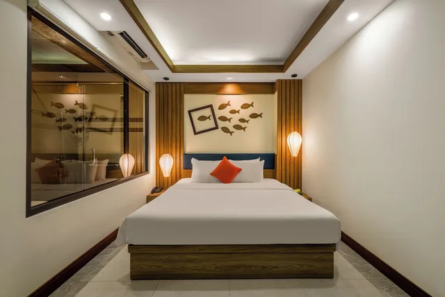 غرفة سوبيريور بسرير كينج، Southern Hotel Hoi An 3/10