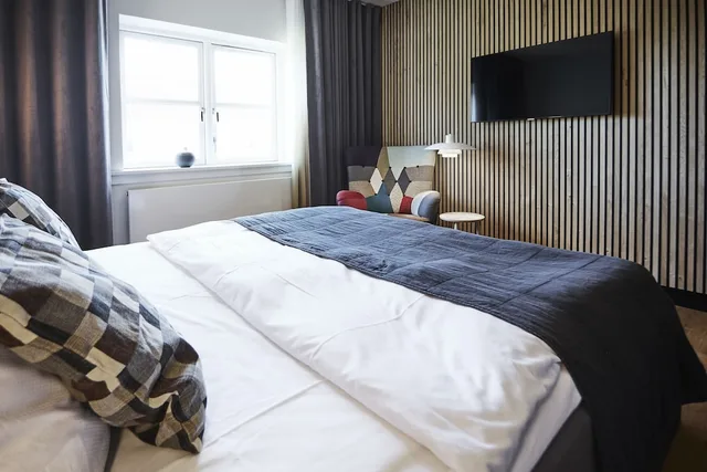 غرفة قياسية بسرير مزدوج بإطلالة على الحديقة، Haraldskær Sinatur Hotel Konference Ex Sinatur Hotel Haraldskær 3/7