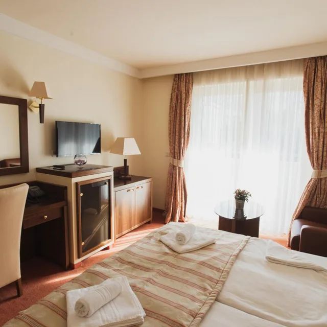غرفة بسرير مزدوج لذوي الإعاقة، Family Hotel Pagus - All Inclusive 2/5