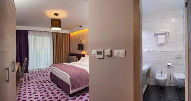 غرفة بسرير مزدوج بشرفة، Eden Hotel and Spa 8/10