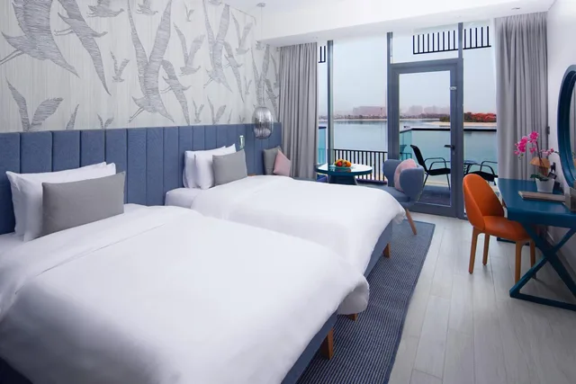 Premium, King Bed, Palm Beach View, Balcony، C Central Resort The Palm 2/7