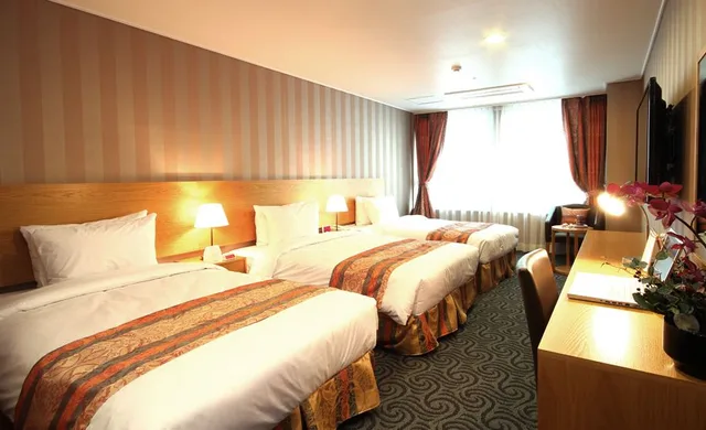 غرفة ديلوكس ثلاثية، Hotel Atrium Jongno 3/5