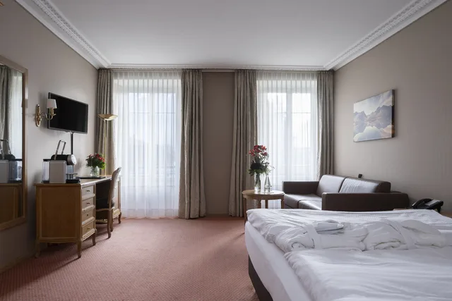 غرفة عائلية، Grand Hotel Beau Rivage 1/1
