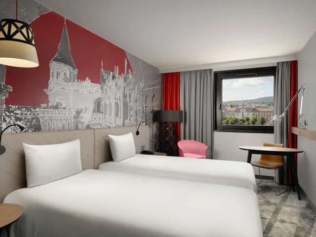 غرفة قياسية بسرير مزدوج أو سريرين منفصلين، Mercure Budapest Castle Hill 5/10