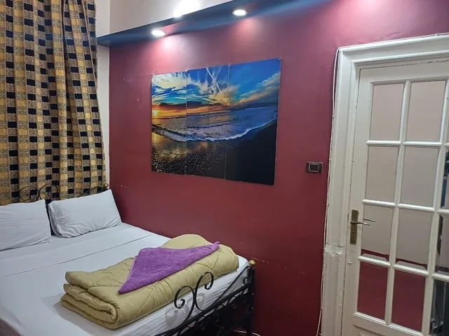 غرفة ديلوكس بإطلالة على المدينة بغرفة نوم واحدة مفردة بسرير مزدوج، Meramees Hostel 8/10