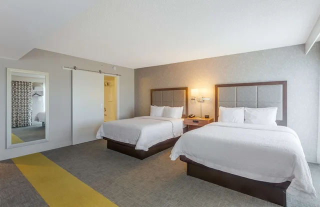 جناح استوديو بسريرين كوين، Hampton Inn Salt Lake City-Downtown 2/9