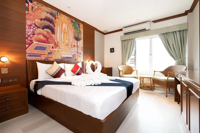 غرفة سوبيريور بسرير كوين، Baan Sukhumvit Soi 18 1/8