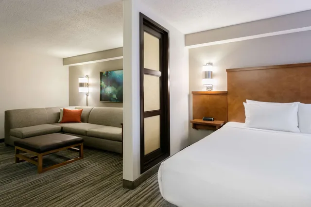 غرفة بسرير كينج مع أريكة في طابق مرتفع، Hyatt Place Nashville/Franklin/Cool Springs 3/10