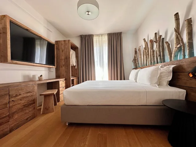 شقة ديلوكس بسرير كينج مع أريكة في الملحق، The Market Urban Hotel 1/4