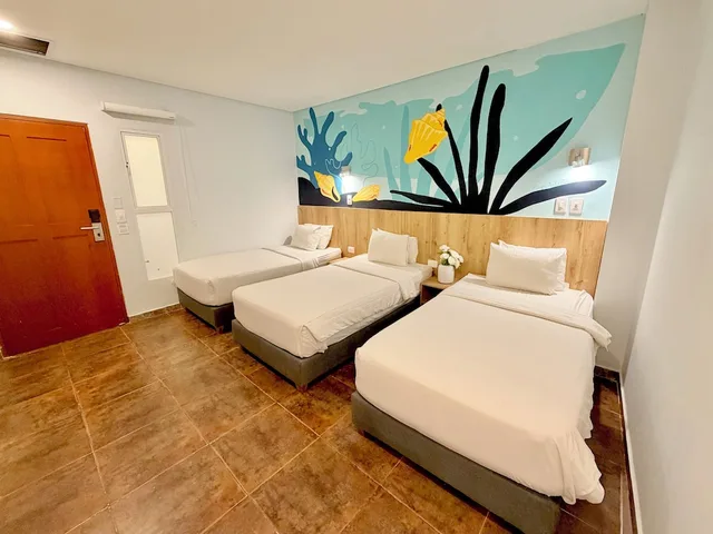 غرفة قياسية ثلاثية بسرير كينج وسرير فردي، Hotel Caribbean Cartagena 3/10