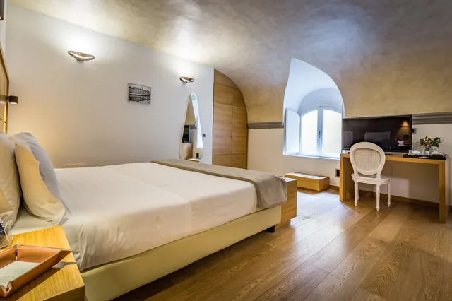 غرفة ديلوكس بسرير كينج، Hotel la Scaletta 10/10