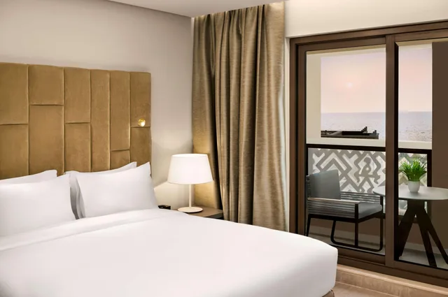 استوديو ديلوكس بإطلالة على البحر، Wyndham Residences The Palm 1/2