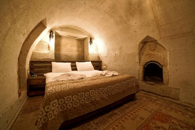 غرفة بسرير كينج بجاكوزي، Cappadocia Caves Hotel 3/10