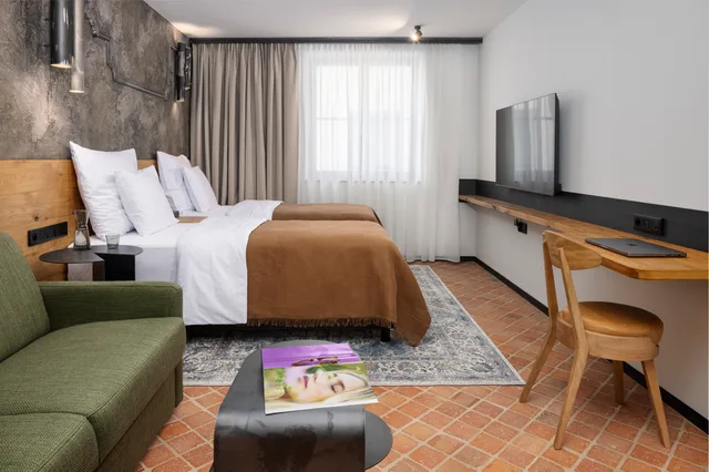غرفة ديلوكس مع أريكة، Nomadic Urban Premium Suites 2/4
