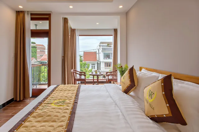 غرفة ديلوكس بسرير كينج، Hoi An Vi Khoa Villa 5/8