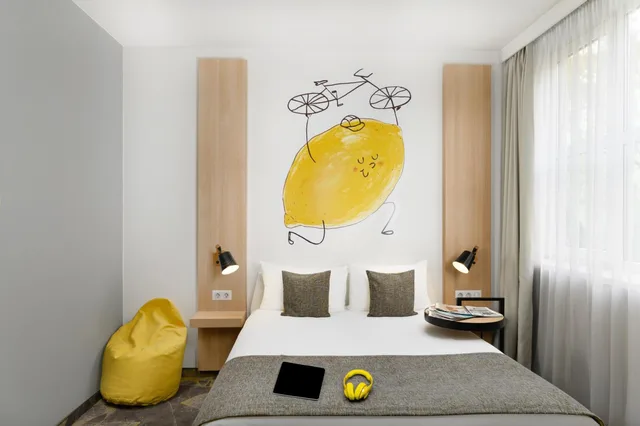 غرفة قياسية بسرير مزدوج، Ibis Styles Budapest City 1/10