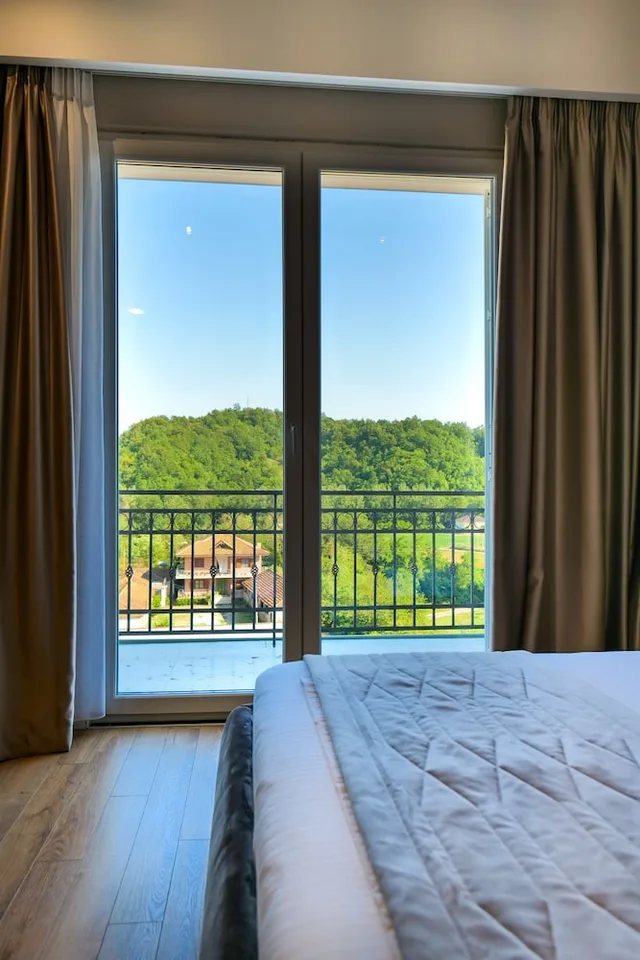 غرفة بسرير كينج بشرفة، Hotel Autostation 5/10