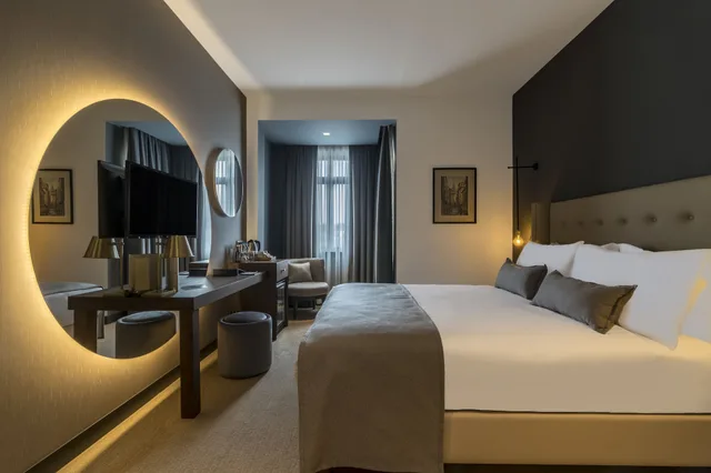 غرفة تنفيذية بسرير كينج بإطلالة على المدينة، Galata Times Boutique Hotel 1/2