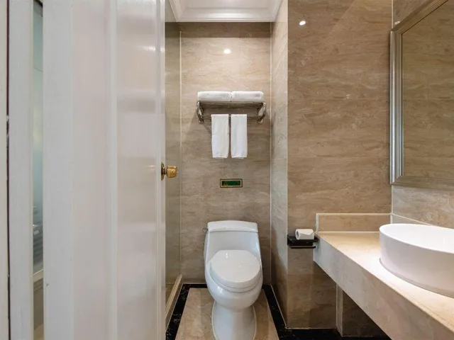 غرفة ديلوكس بسريرين منفصلين بإطلالة، Vienna Hotel (Guangzhou Baiyun University Jinyuan Plaza) 6/6