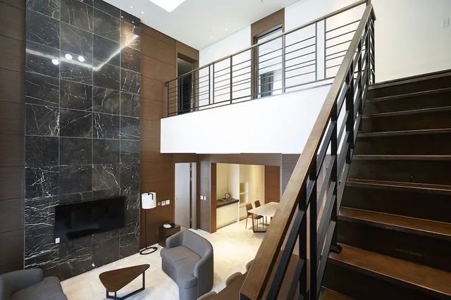 Duplex, Suite, Villa, 2 Double and Twin Beds، Hotel Around Pyeongchang 4/4