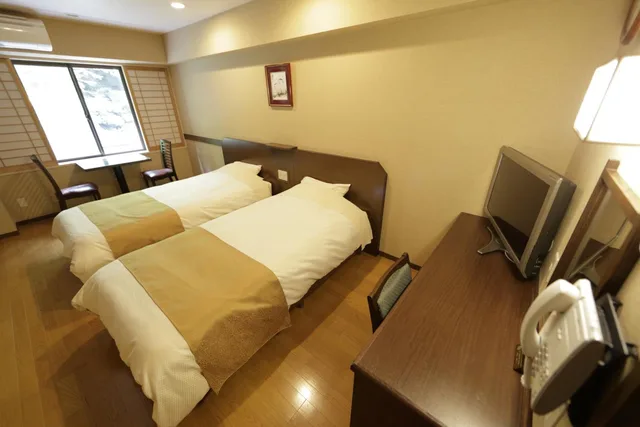 غرفة بسريرين منفصلين، Hakone Yumoto Onsen Tenseien 8/9