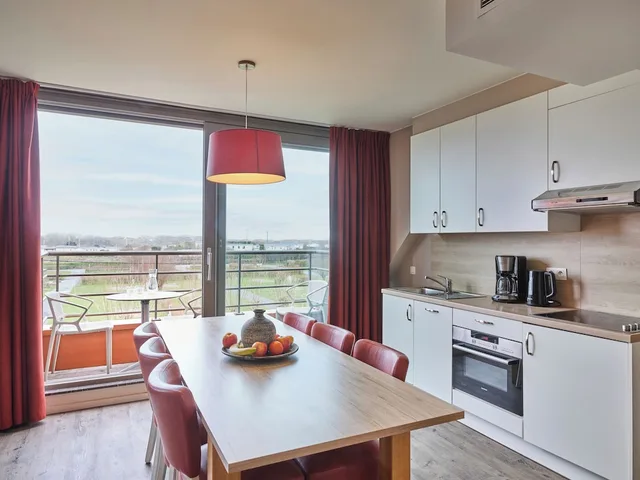 جناح عائلي بسرير بطابقين مع أريكة، Holiday Suites Westende 6/10