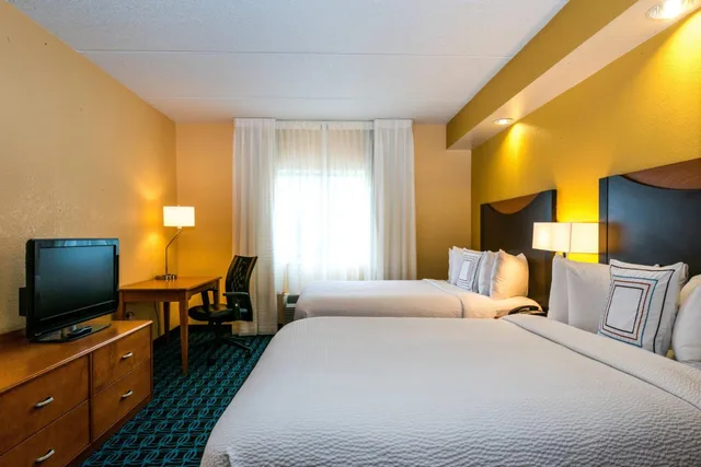 غرفة بسريرين مزدوجين، Fairfield Inn Suites By Marriott Nashville Opryland 2/2