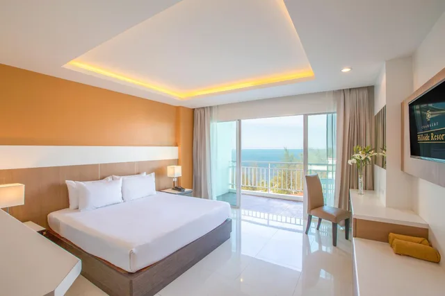 غرفة تنفيذية بإطلالة على البحر، Chanalai Hillside Resort 4/9