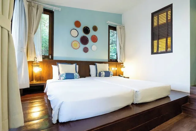 Lanai, Double Bed, Partial Sea View، Aqua Beads Samed 1/2