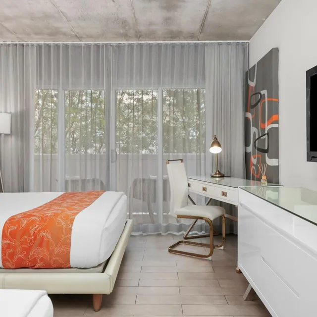 غرفة ديلوكس بسرير مزدوج بشرفة، Riviera Suites South Beach 7/10