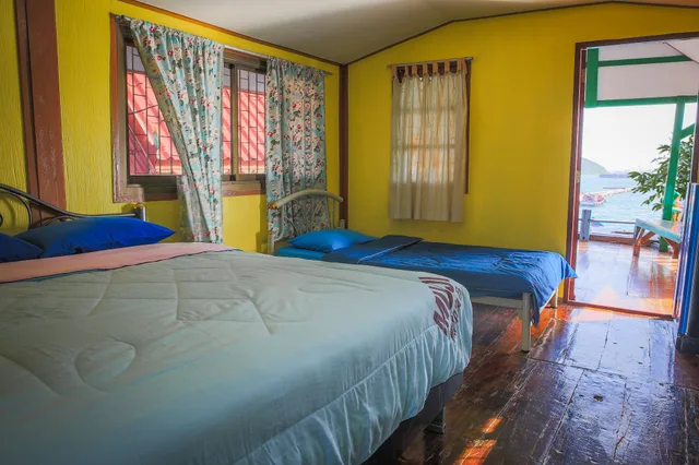 غرفة قياسية بسرير مزدوج، Rimtalay Resort Koh-Sichang 4/7
