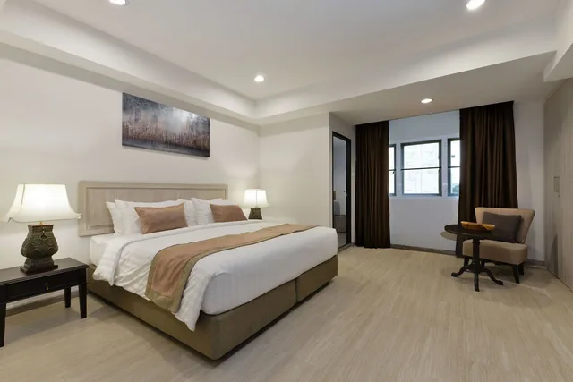 غرفة تنفيذية بسرير مزدوج بغرفة نوم واحدة، Aspira Residence Ruamrudee 2/9