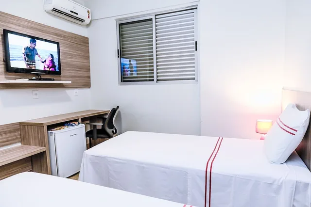غرفة ديلوكس بسريرين منفصلين، Rio Vermelho Hotel 1/5