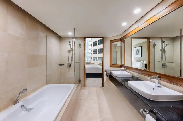 1 Bedroom, Ambassador, Suite, King Bed, Executive Lounge Access، JW Marriott Auckland 3/4