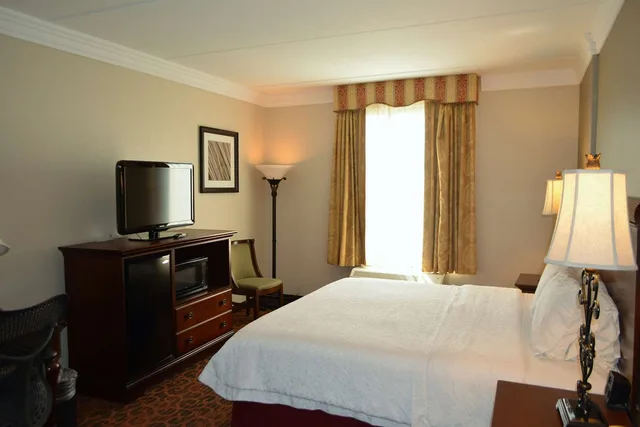 غرفة بسرير كينج مع أريكة، Hampton Inn Suites Houston Katy 3/6