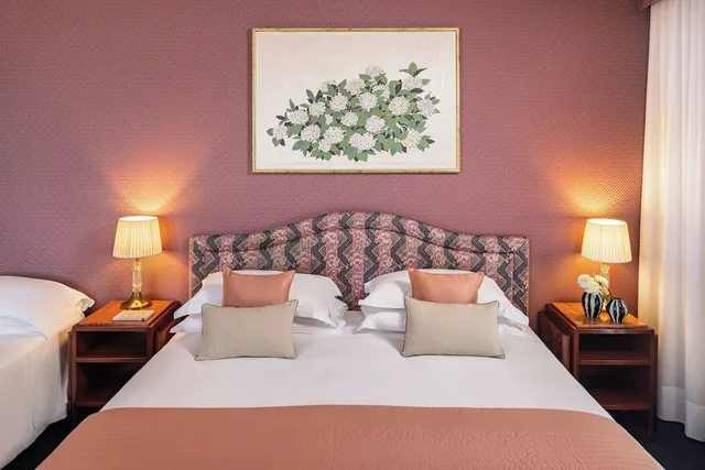 غرفة عائلية بسرير مزدوج مع أريكة، Starhotels Du Parc 3/10
